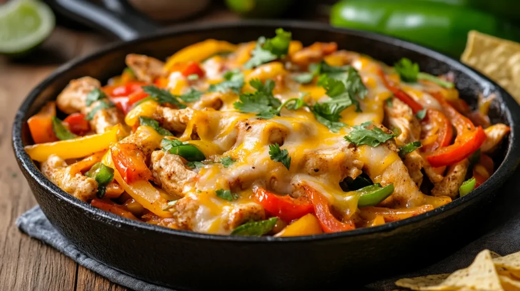 chicken-fajita-skillet-casserole-feature