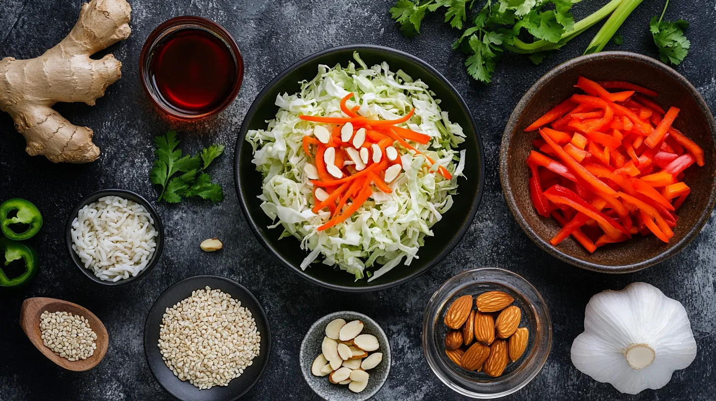asian-salad-with-sesame-ginger-dressing-ingredients