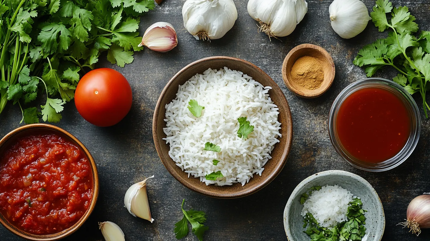 mexican-rice-ingredients