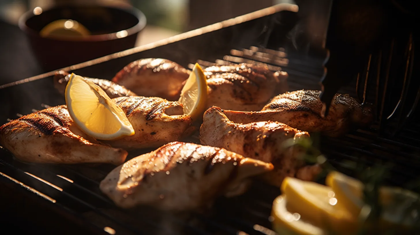 grilled-lemon-chicken-preparation