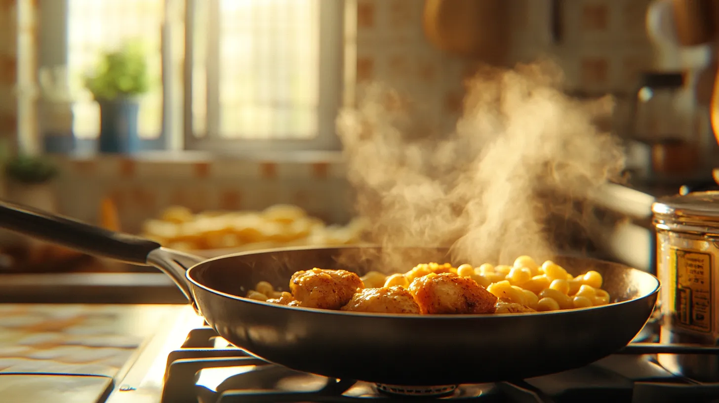 honey-chicken-mac-preparation