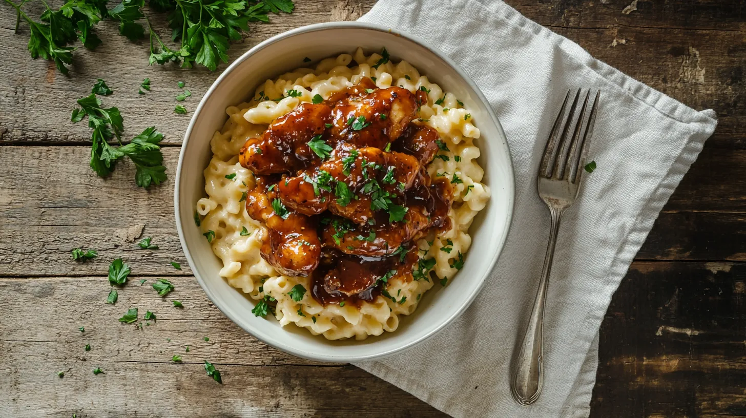 honey-chicken-mac-serving